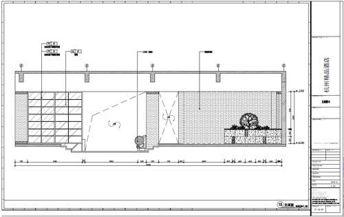 杭州精品酒店室內(nèi)裝飾工程深化設(shè)計一層立面圖15