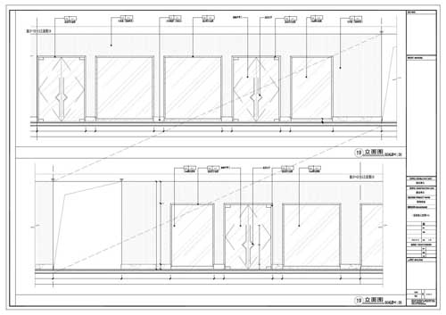 商場深化設(shè)計施工圖一層立面圖19