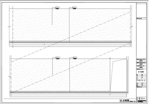 商場深化設(shè)計施工圖負一層立面圖55
