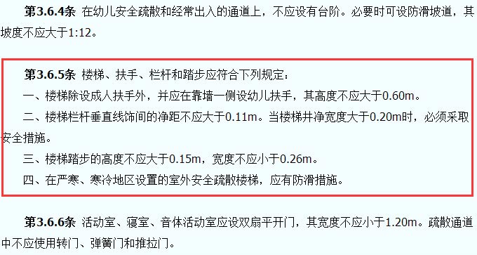 托兒所、幼兒園建筑設(shè)計規(guī)范示意圖