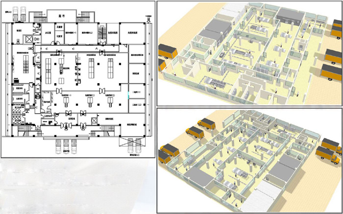 中央廚房設(shè)計(jì)方案平面圖